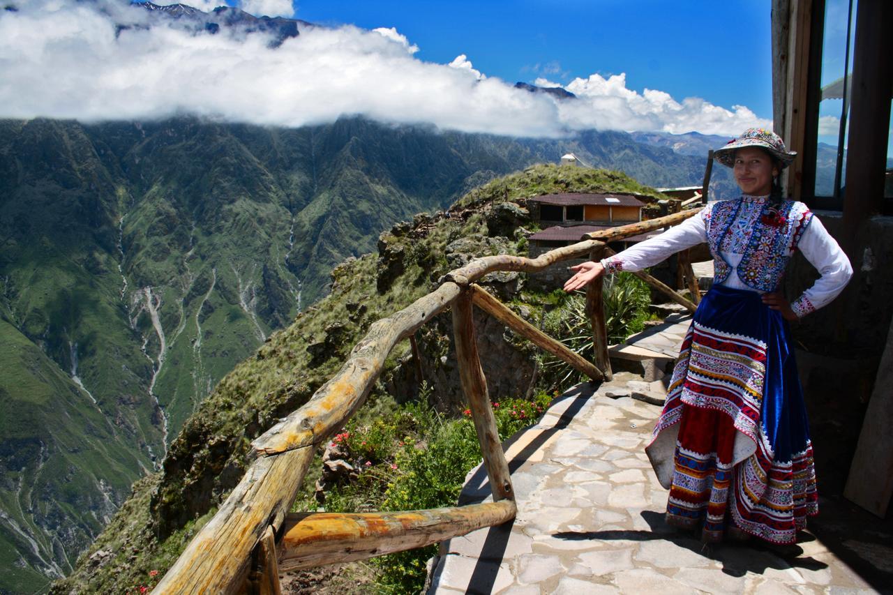 Вилла La Granja Del Colca Кабанаконде Экстерьер фото